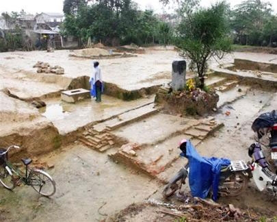 Xuất lộ phần di tích Đàn Xã Tắc