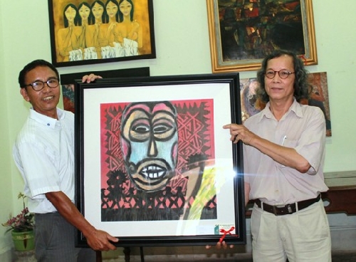 Bế mạc phòng tranh “Về về lại”