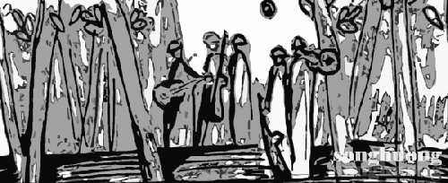 Báng súng và cây đàn