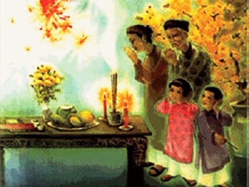 Mạ, tết và con gái